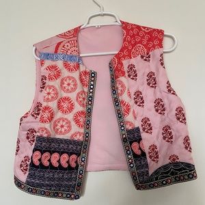 Patchwork vest